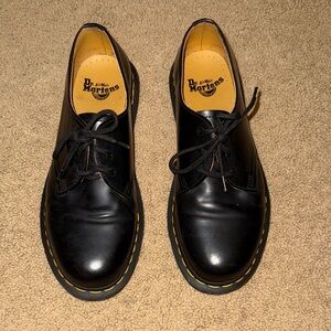 Dr. Martens Black Leather Oxfords